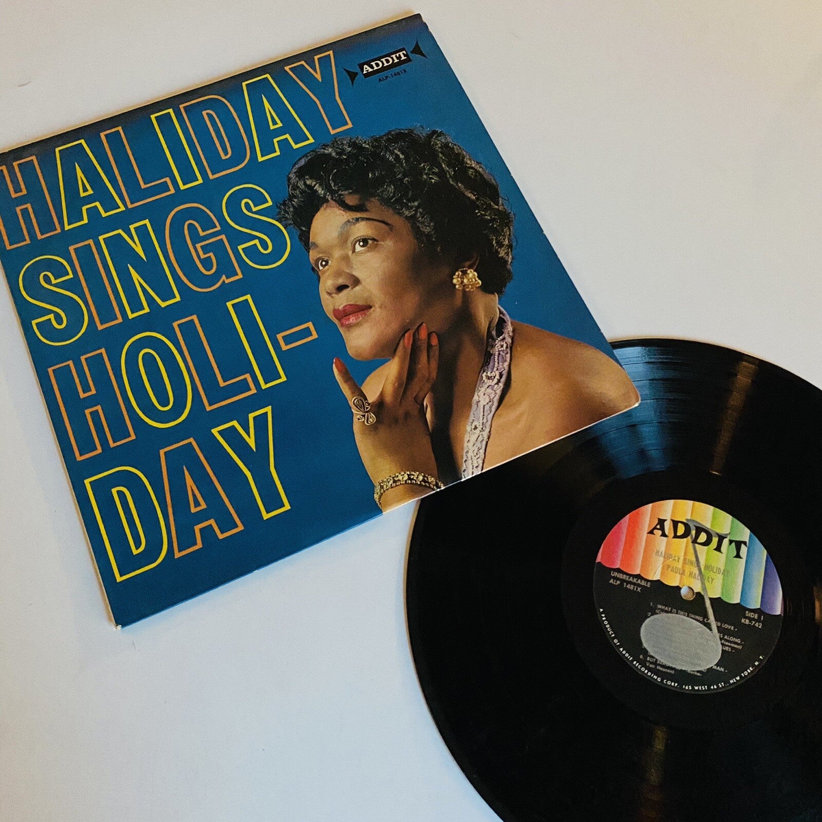 Paula Haliday HALIDAY SINGS HOLIDAY Vinyl LP Record MONO VG+/VG+