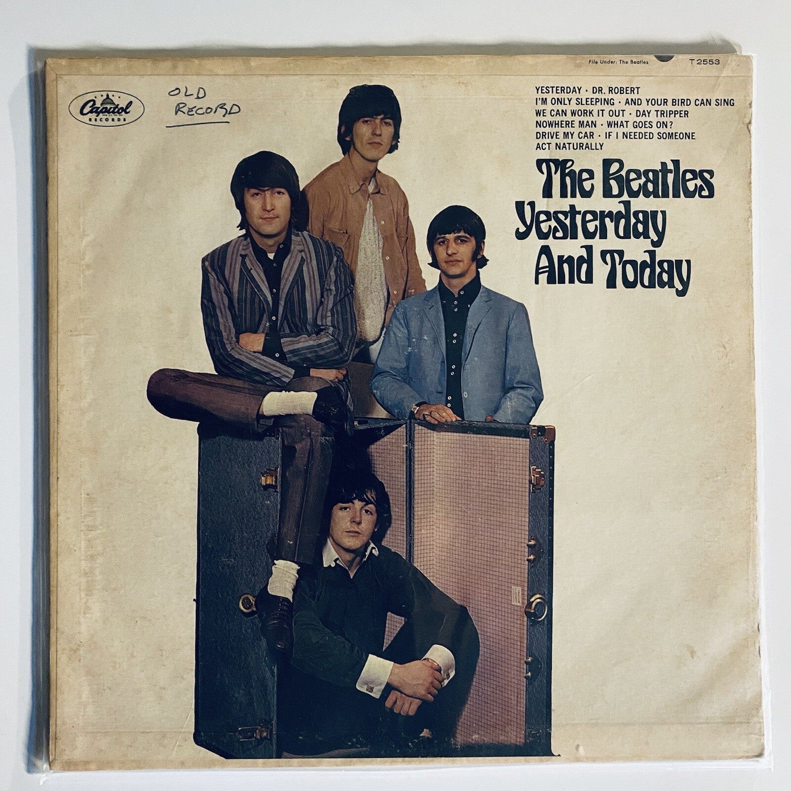 Beatles YESTERDAY AND TODAY Vinyl LP Record SCRANTON 1ST PRESSING Mono VG