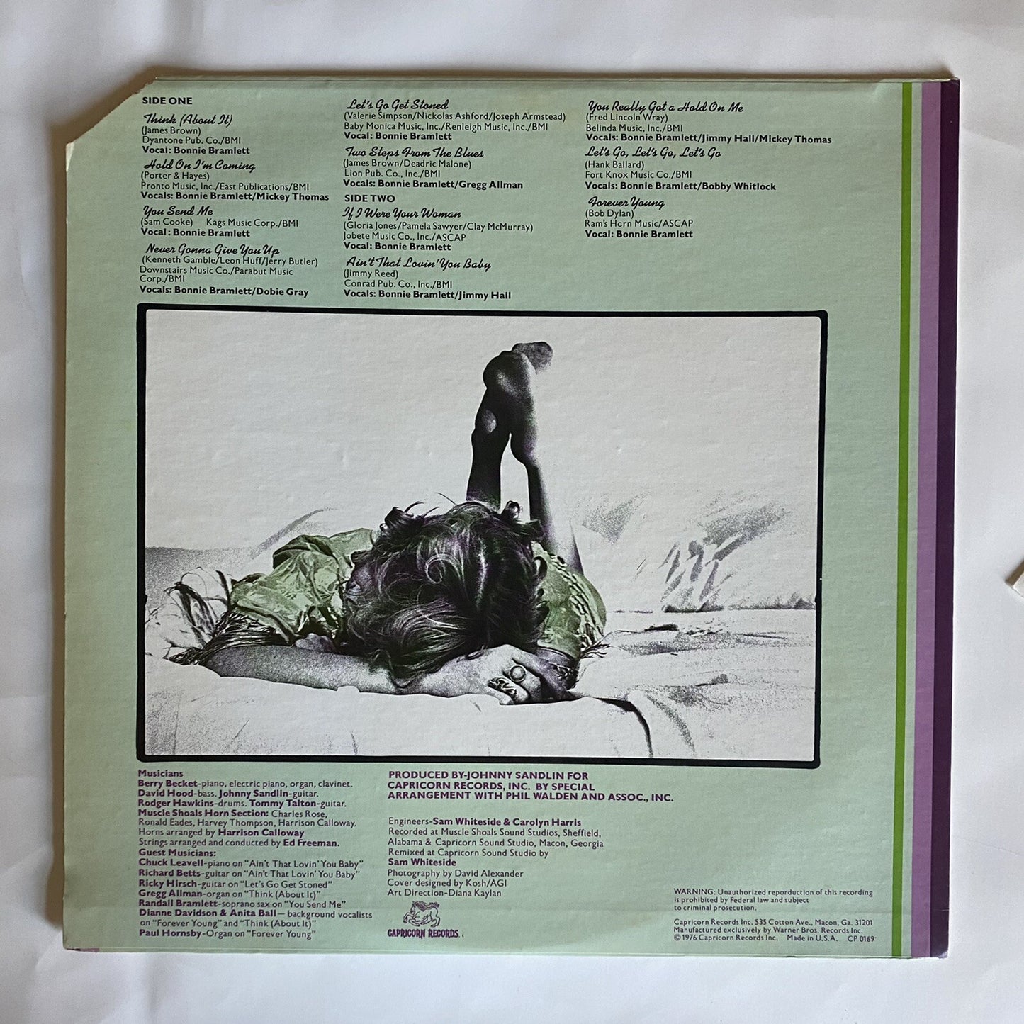 Bonnie Bramlett LADY'S CHOICE + TO BONNIE FROM DELANEY Vinyl LP Record VG+ Lot