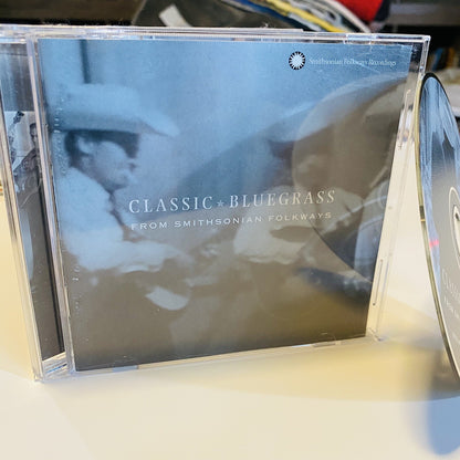 Classic Bluegrass From Smithsonian Folkways - Audio CD  Like New
