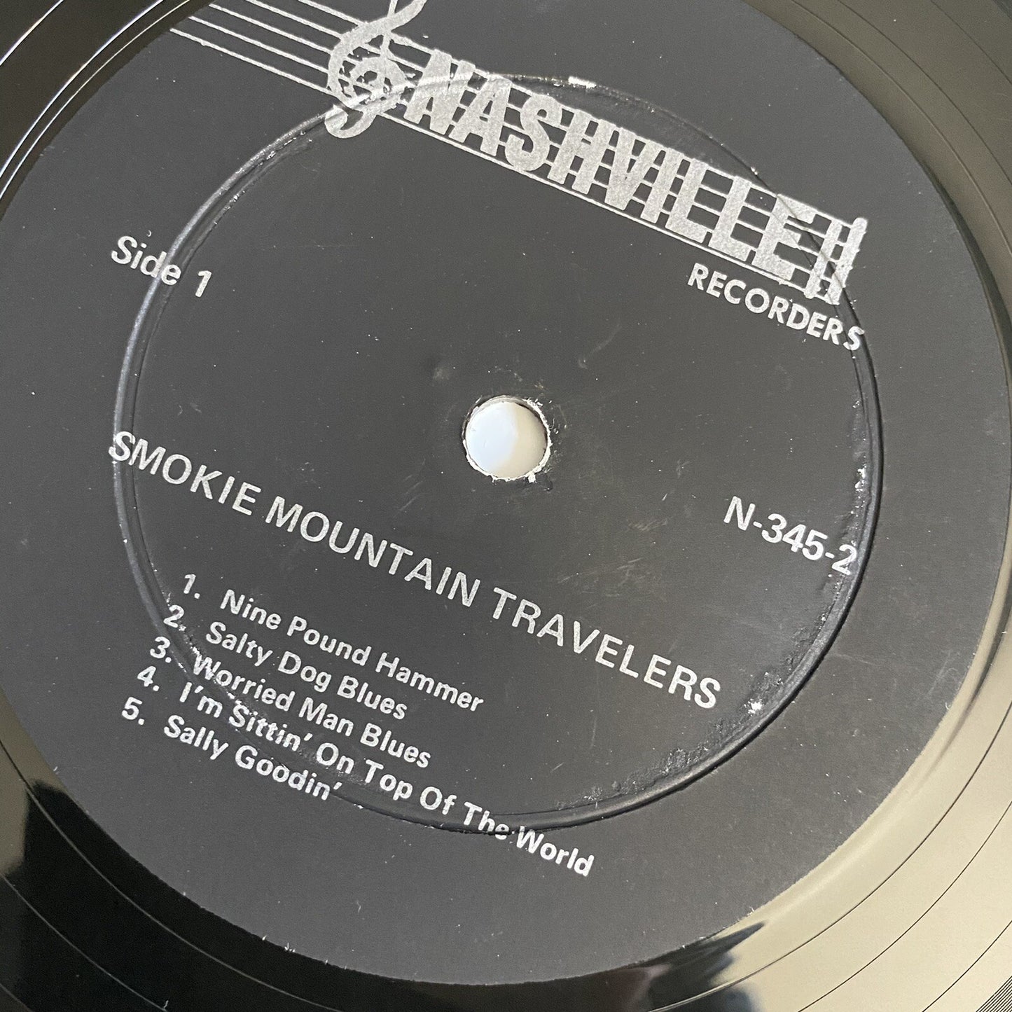 The Smokie Mountain Travelers SONGS FROM THE SMOKIES Vinyl LP Record VG+