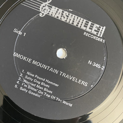 The Smokie Mountain Travelers SONGS FROM THE SMOKIES Vinyl LP Record VG+