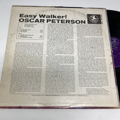 Oscar Peterson EASY WALKER! Vinyl LP Record PRESTIGE 7690 VG 