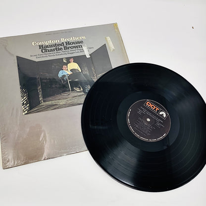 The Compton Brothers HAUNTED HOUSE CHARLIE BROWN Vinyl LP Record VG+