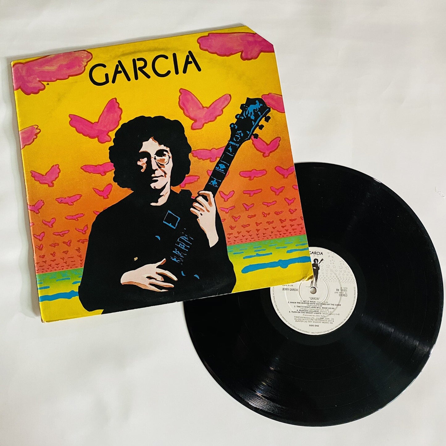 Jerry Garcia GARCIA Vinyl LP Record Grateful Dead