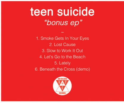 Teen Suicide BONUS EP Color Vinyl LP Record NM