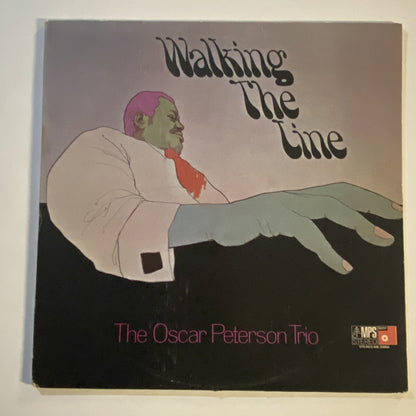 The Oscar Peterson Trio WALKING THE LINE Vinyl LP Record VG