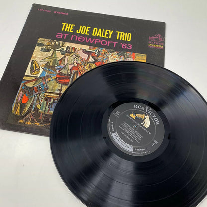 Joe Daley Trio AT NEWPORT ‘63 Vinyl LP Record VG+