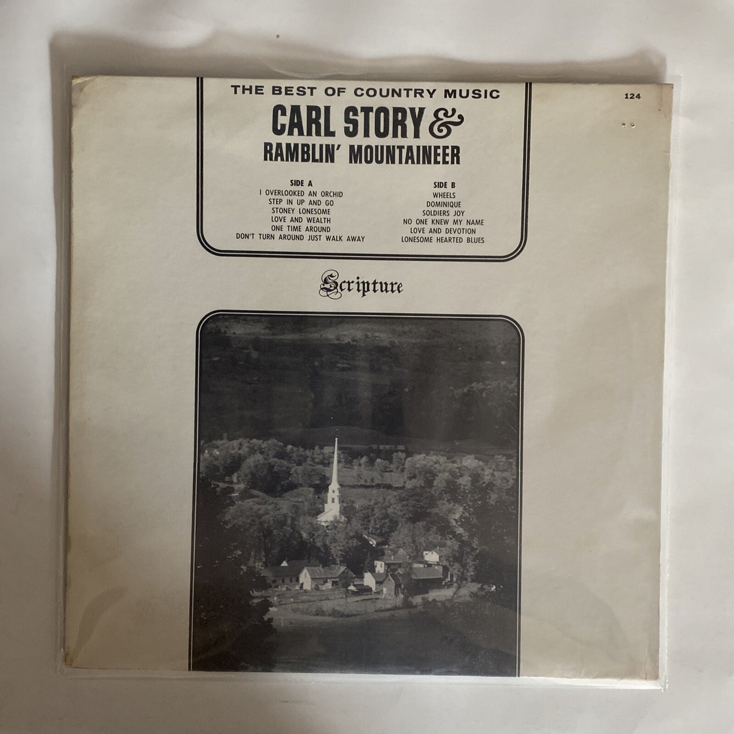 Carl Story & His Rambling Mountaineers BEST OF COUNTRY MUSIC Vinyl LP Record VG+