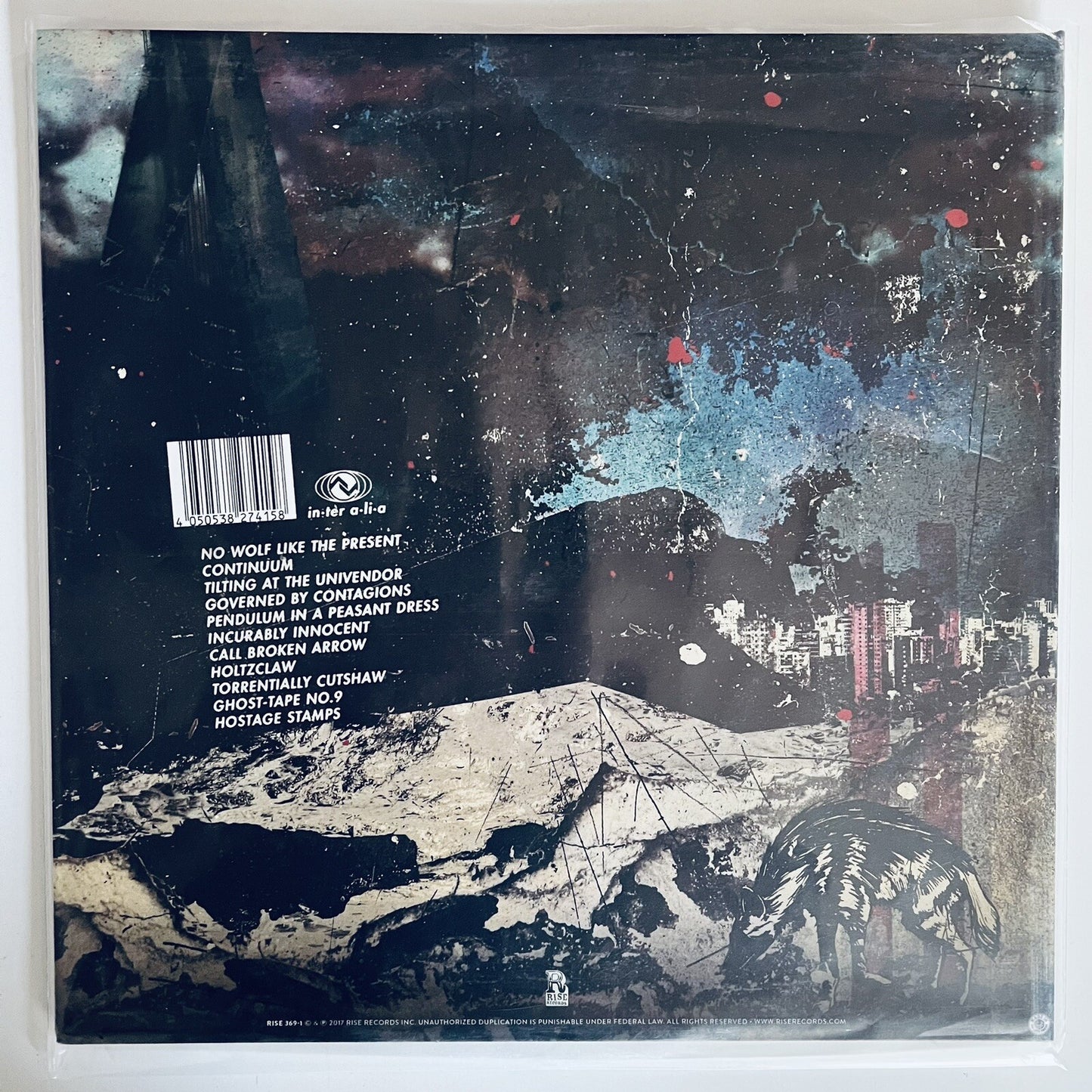 At the Drive-IN-INTER ALIA Split Color Vinyl LP Record NM
