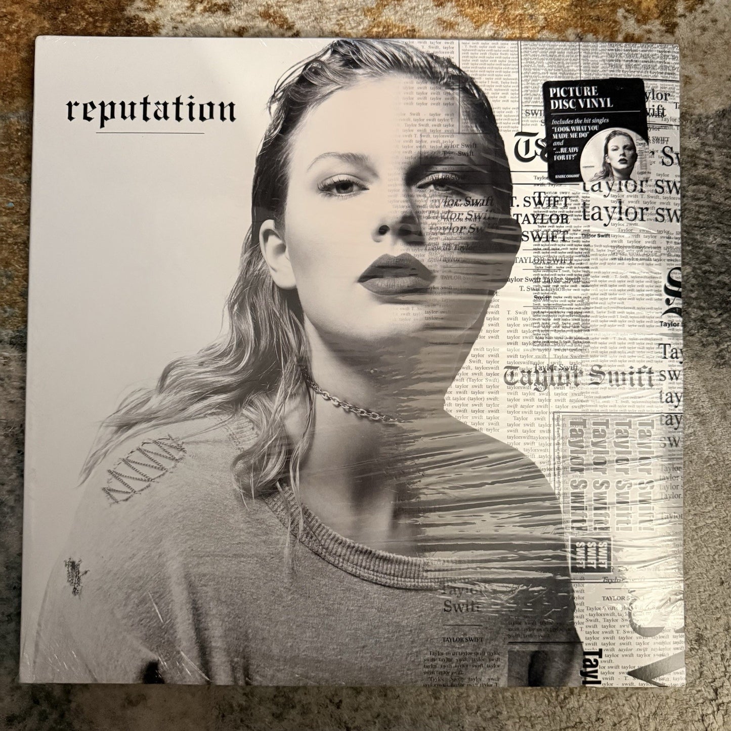 Taylor Swift REPUTATION 2xLPPicture Disc SEALED NM