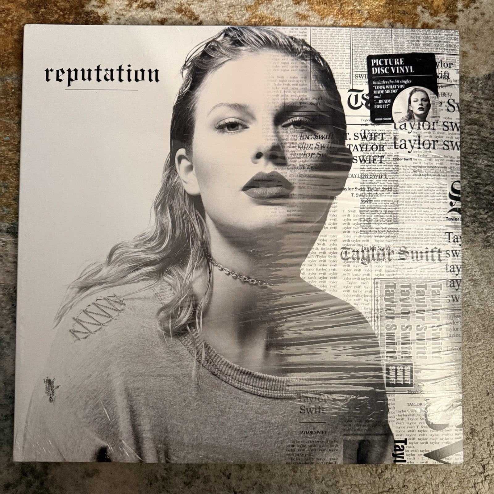 Taylor Swift REPUTATION 2xLPPicture Disc SEALED NM