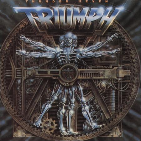 Triumph THUNDER SEVEN Vinyl LP Record VG+ w/inner sleeve