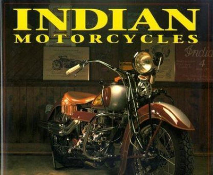 INDIAN MOTORCYCLES by J. Hatfield, H. Halberstadt  SIFT BOOK, Excenllent Cond.